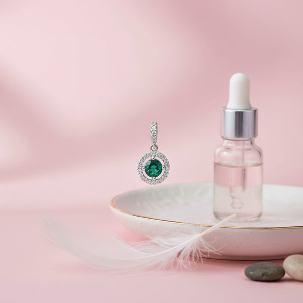 Emerald Spark Pendant