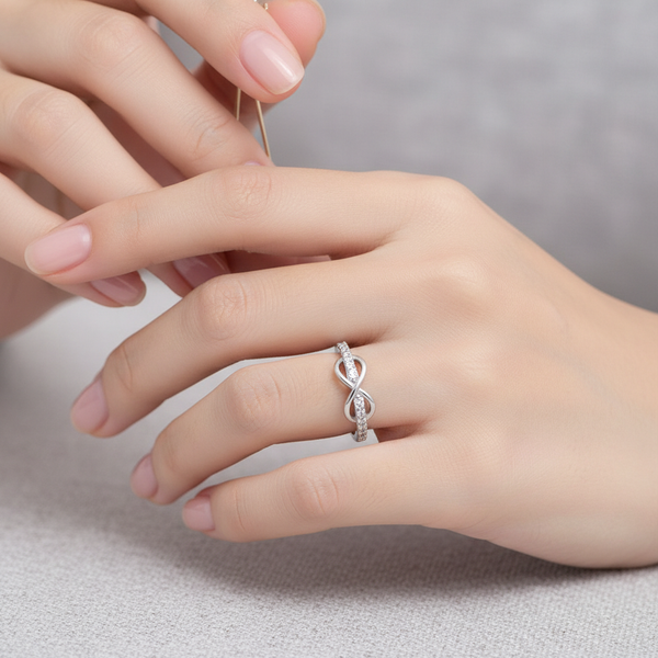 Eternal Bond Infinity Ring
