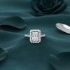 Radiant Empress Halo Ring