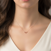 Petite Ribbon Bow Necklace