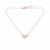 Petite Ribbon Bow Necklace