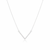 Celestial V Pavé Chevron Necklace