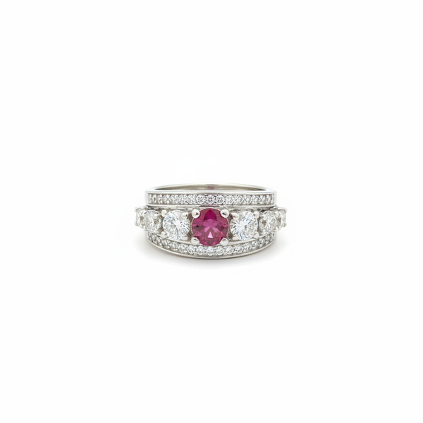 Royal Crimson Eternity Band