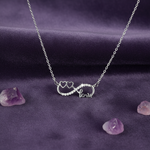 Eternal Devotion Infinity Heart Necklace