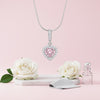 Pink Bliss Heart Pendant