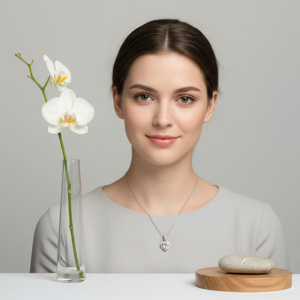 Pink Bliss Heart Pendant