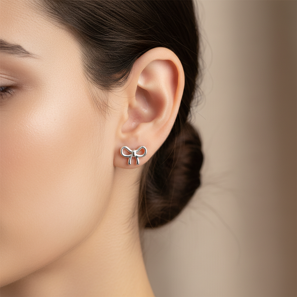 Bow Stud Earrings