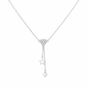 Celestial Heart Drop Necklace