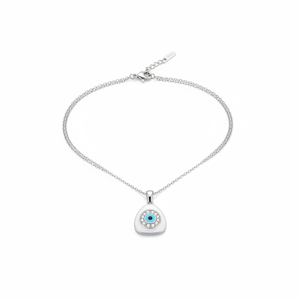 Serene Nazar Evil Eye Pendant Necklace