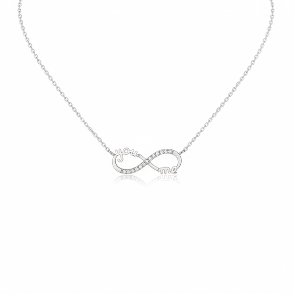 You & Me Infinity Necklace