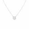 Eternal Love Pavé Circle Necklace