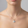 Serene Nazar Evil Eye Pendant Necklace