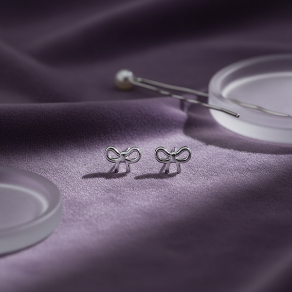 Bow Stud Earrings
